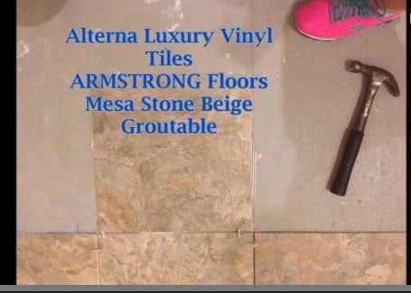 alterna luxury vinyl, flooring, armstrong floors, diy install, Alterna Luxury Vinyl Tiles , bathroom, how to install floor tiles from armstrong floors, products by armstrong floor, bathroom, kitchen, dana vento, dana vento & diy