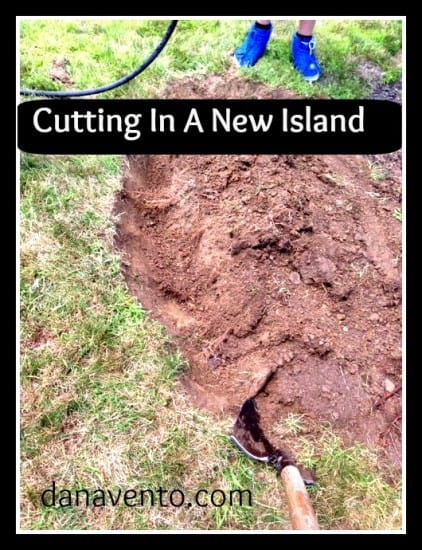 cutting in a new island, gardening, diy, bed, new bed, planting, autumn, fall, how to, dana vento, outside, outdoor, End Of Summer Planting,DIY: Cutting In A New Bed Outdoors 