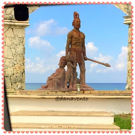 Cozumel-Meztizo Monument,Mayan/Mexican history ,Gonzalo Guerrero 