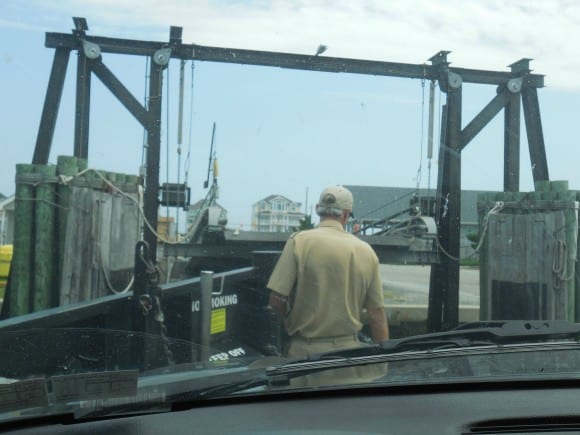 The Ocracoke Island guide where we share photo of getting off the Ferry to Ocracoke 