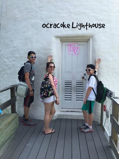 Ocracoke Island Lighthouse, visiting the Ocracoke Lighthouse, the 2nd oldest working lighthouse in the nation, US Coast Guard Run, Ocracoke Island, tourism, traveling, travel blogger, bucket list, lighthouse, kids, family, family adventure, trips, vacations, free, lighthouse road, dana vento