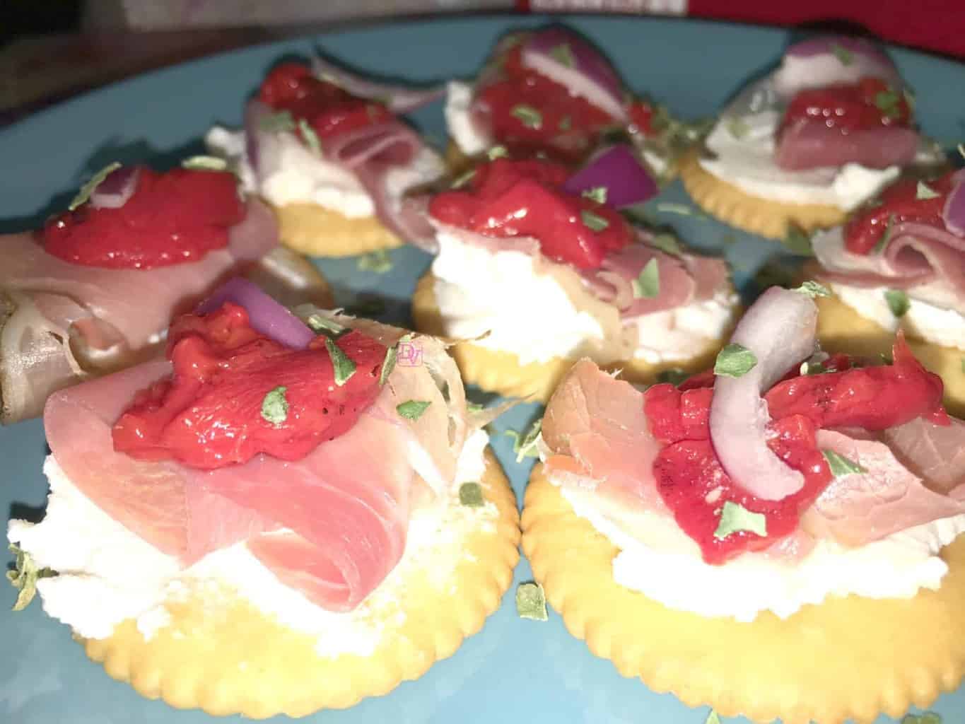 Proscuitto With Italian Inspired Ricotta Spread Appetizer