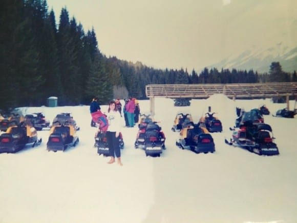 snowmobiling, snowmobile, banff, canada,alberta, sport, outdoor activity, travel, tourism, mountains, snow, snow gear, ski gear, sunglasses, snow glare, groups, parties, individuals, experience, destination, travel, travel blogger, travel blogging, travel and adventure, family adventure, sporting, fun, awesomeness, vacation, 
