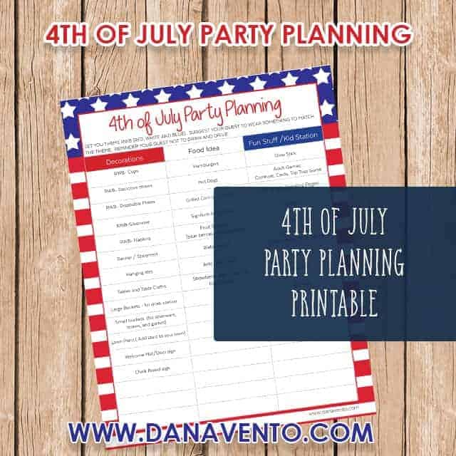 4th of July Party  tips 