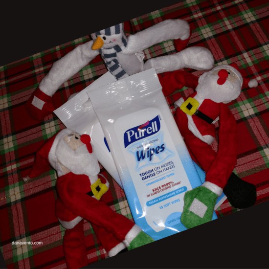 stocking stuffer ideas, GoJo, Purell, jelly wrap, hand sanitizing wipes, personal pump, kill germs, non drying, removes soils, and kills illness causing germs, holiday gifting, stocking stuffers