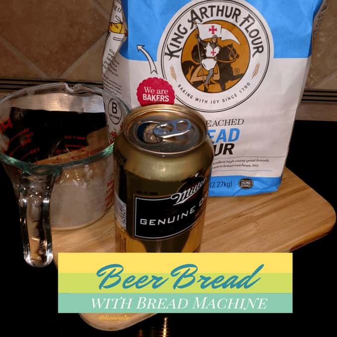Beer and Flour For Beer Bread For Bread Machines 
