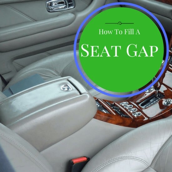 Car seat 2025 gap filler diy