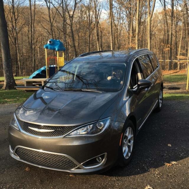 Fabulous Backseat Amenities Of A Chrysler Pacifica Touring L Plus.drive pacifica, inside pacifica, backseat of pacifica, use of pacifica, bag holder, bag clip, stow n go, dvd, entertainment, kids, shop, store, stow, travel, family car, family van, auto blogger, vehicle, vehicles, autos, vehcle blogger, 