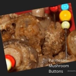 parmesan mushroom buttons igtv2
