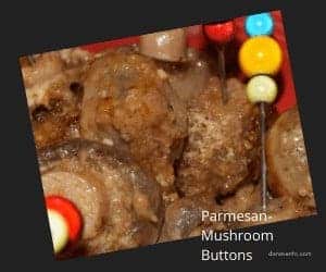 parmesan mushroom buttons igtv2
