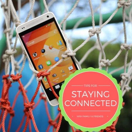 Stay connected with family and friends. Mobile living makes it easy