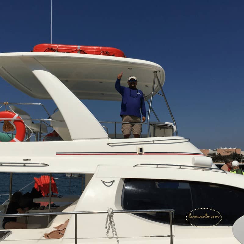 Puerto Vallarta Staff of Vallarta Adventures aboard the Luxury Yacht for Los Arcos Snorkeling