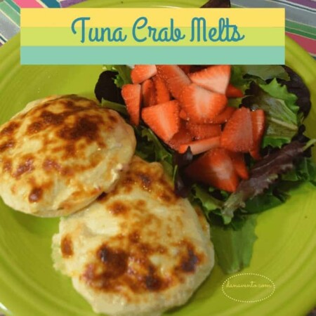 tuna, crab, open faced tuna crab melts, seafood, meatless meal, recipe, seafood recipe, easy recipe, food blog, mayo, healthy fats, celery, english muffins, lemon, pepper, homemade, fast, easy, meal prep, good fats, fish oils, prepare ahead, lenten meals, toaster oven, broil, bake, melt, provolone cheese, melt cheese, easy to create, at home meal, dining at home, lunch box meal, fresh, good eats