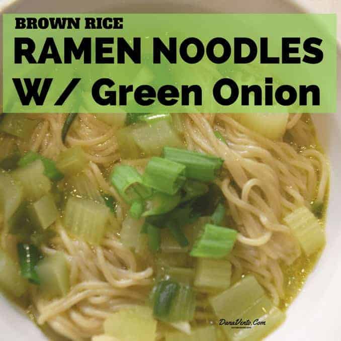 Brown Rice Ramen Noodles with Green Onions, Veggie Broth, Vegetarian, meatless, meatless meal, meatless recipe, food, foodies, cooking, fast cooking, induction top recipe, stove top, easy meal, green onions, broth, butter, recipe, recipes, easy eats, broth, cook, fast coking, Gluten Free