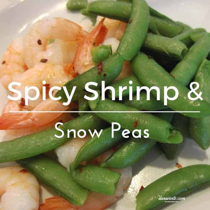 snow peas and shrimp