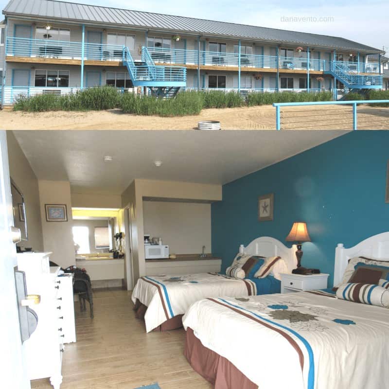 Hotels In Port Clinton with Lake views and this one has a private beach