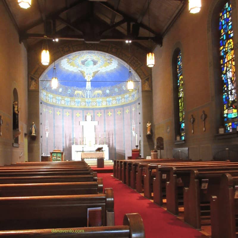 Inside Mother of Sorrows Church 