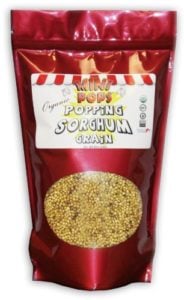 Bag of Mini Pops as popcorn alternative.