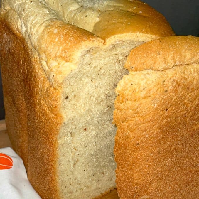 Tuscan Herb Bread in the Bread Machine 3