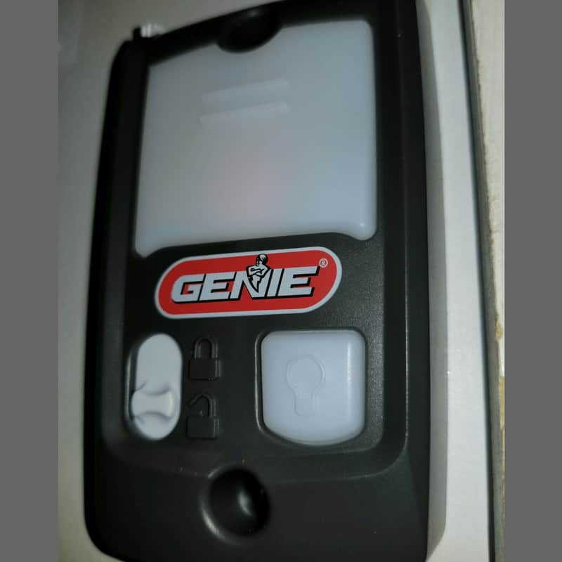 Genie Company, Belt, Chain, Screw drive, Garage door opener, diy, have it installed, programmed, INTELLICODE, HOMELINK, CAR2U, included Safe-T-Beam, one piece overhead, motor, lightweight motor, door, garage door opener, programming, carriage, program, set, light, light bulbs, Genie Light Bulbs, railing system, quiet, keypad, powerhead, light lens cover, optical dual encoder, hanging hardware, release cord,belt drive, chain drive, carriage assembly, wire clips, curved door arm, rail support kit, mounting flange, screw, circuit board, reversing, up, down, hold, touch, balance, GENIE 3024, family door, easy to use, diy, installation process, simple, fast, affordable, quiet, for garage doors, Dana vento, diy blogger, 