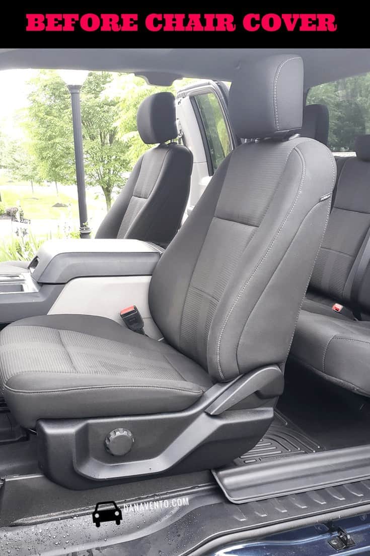Before Seat Covers on an F150 