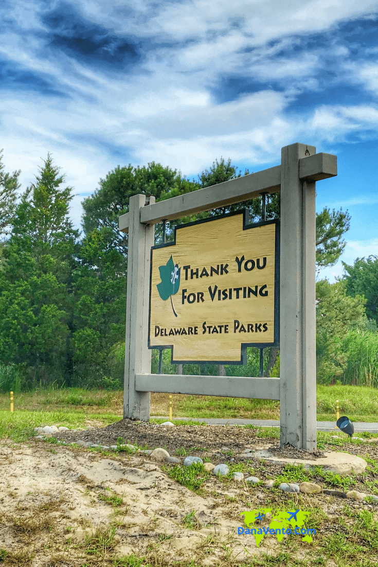 Cape Henlopen State Park Sign 