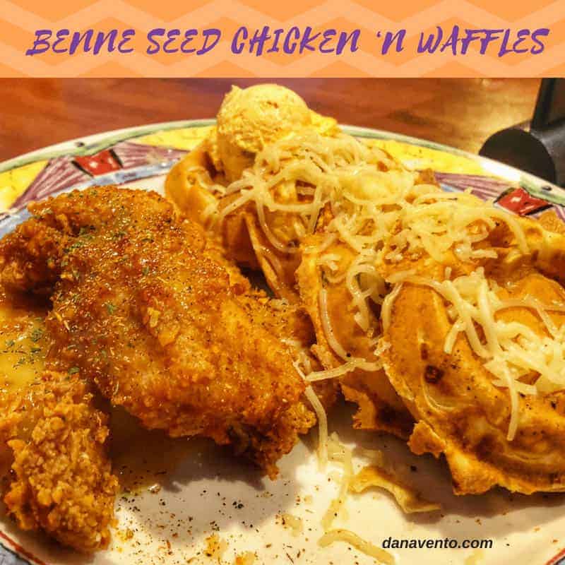BENNE SEED CHICKEN ‘N WAFFLES For a Winning Breakfast Option 