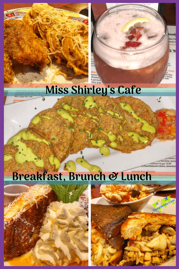 Food Porn Moments at breakfast and lunch at Miss Shirley's