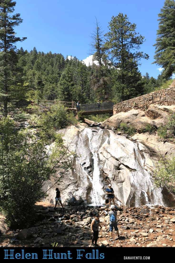 Helen Hunt falls during drought in North Cheyenne Canon  Park