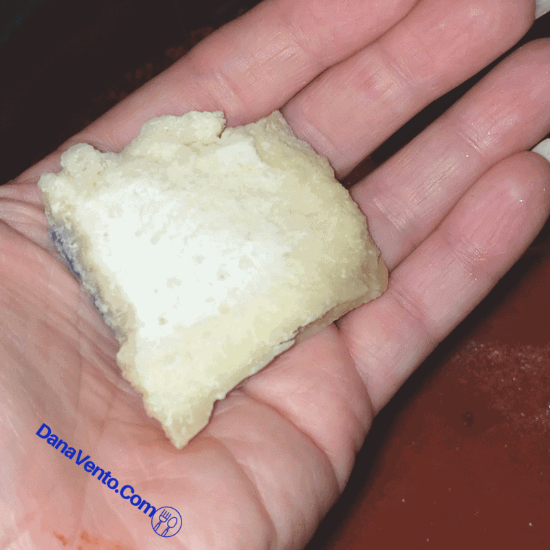 Parmesan Cheese Rind In My Hand 