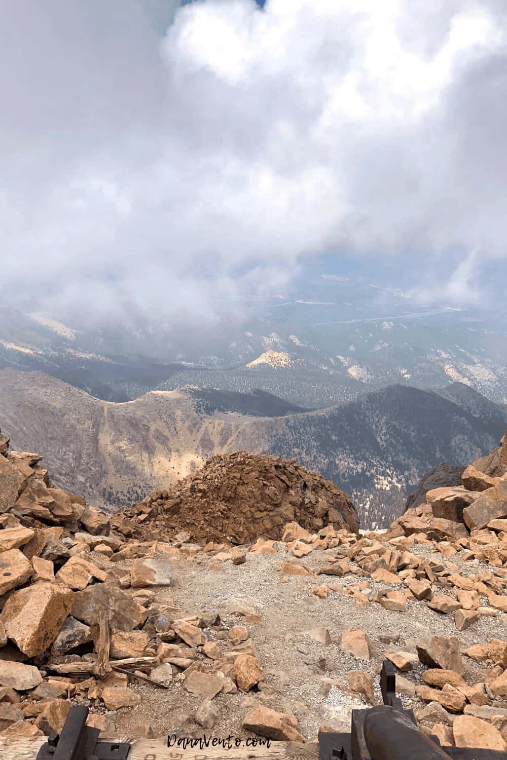 The Summit Pikes Peak Mountains and valleys