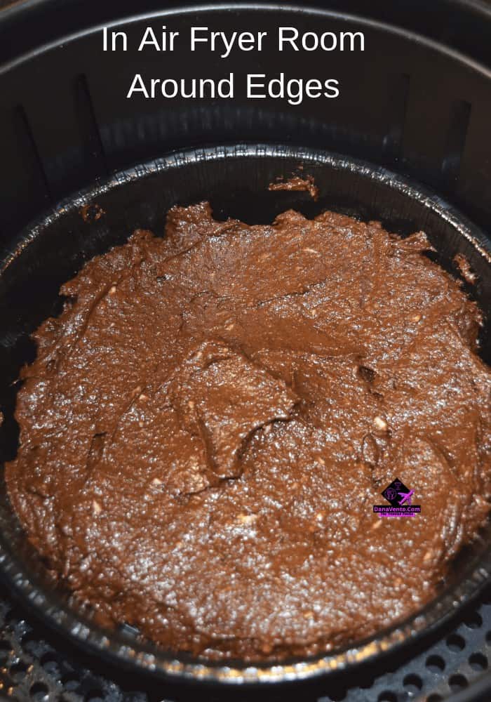 Air Fryer Chocolate Cake, cake in a box, fast, air fryer recipe, air fryer video, easy to make recipe video, chocolate cake in air fryer, easy peasy