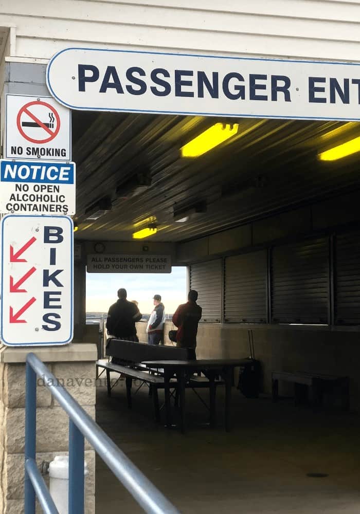 Bikes. Passenger Miller Ferries Entrance. Insider's Guide to Put In Bay 