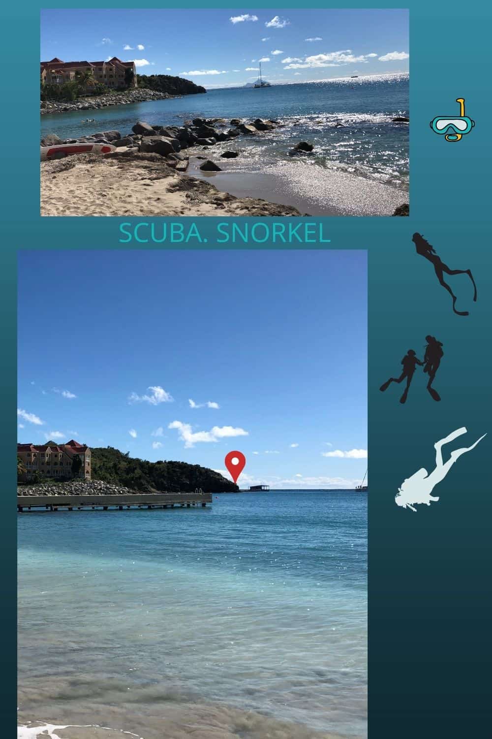 Snorkeling adventures with Aqua Mania scuba or snorkel
