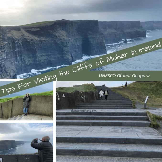 A View of Ireland's rugged beauty destination the Cliffs of Moher 