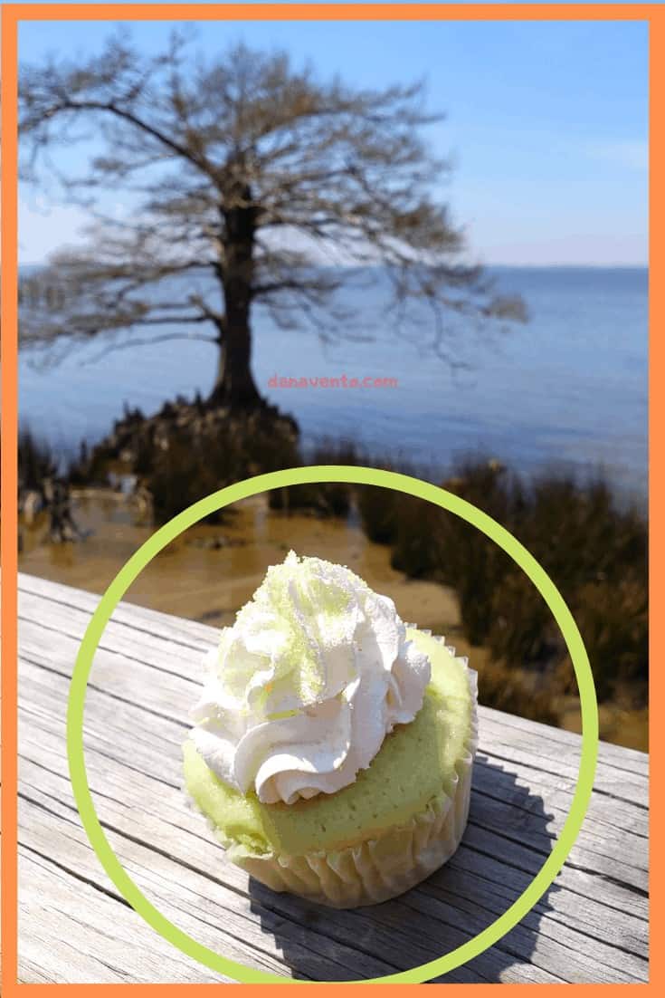 Key Lime Cupcake in the Outer Banks 