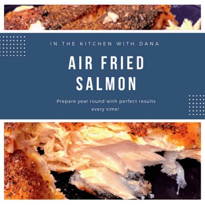 Air Fried Salmon flaked 