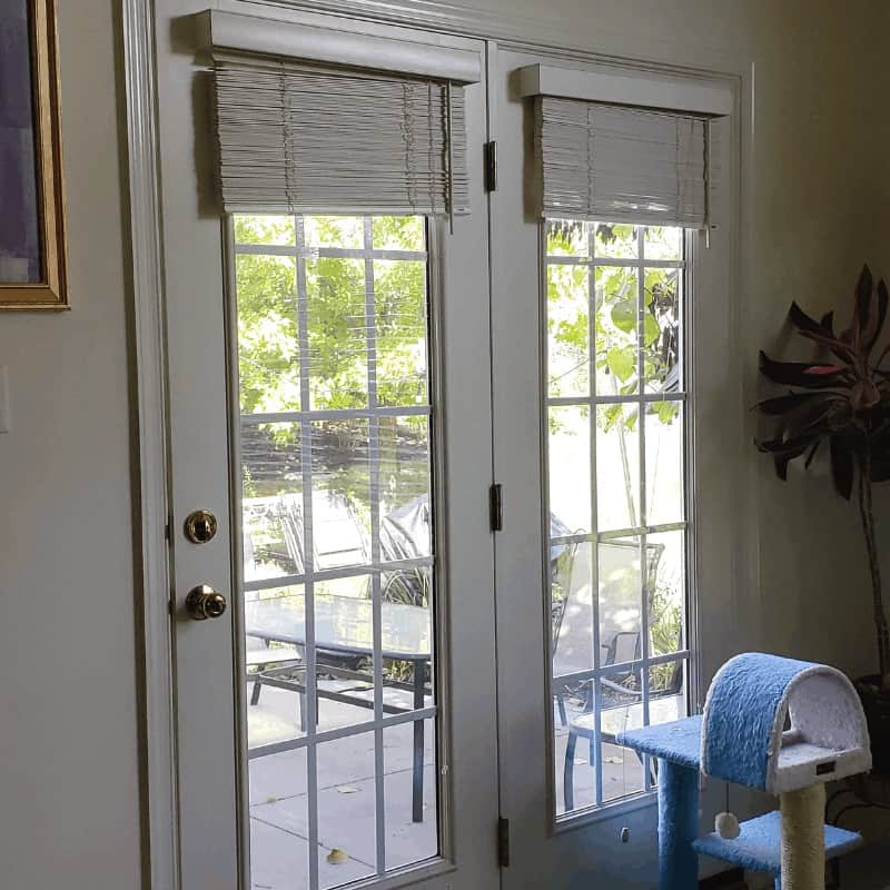 The Secret to French Door DIY Window Treatments That You Have Been Searching For, Fauxwood, Shutters, Plantation Shutters, Indoor, French Doors, Installatation. DIY Shutter Installaion, Doorstep, Shop online, Fauxwood Faux Wood, window treatments, fast, easy, simple, perfect, back doors, easy to clean