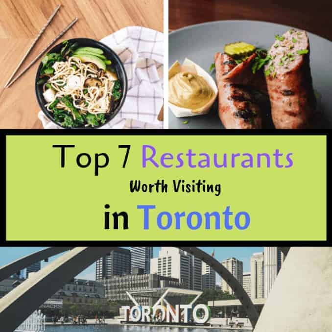 Top 7 Restaurants Worth Visiting in Toronto, food, foodie destination, restaurants, culinary travel, Toronto Canada, Canada, Canadian eats. globetrotting. travel, food and travel, culinary travel, where to eat, coffee, vegetarian, meat, meatless, desserts, large spaces