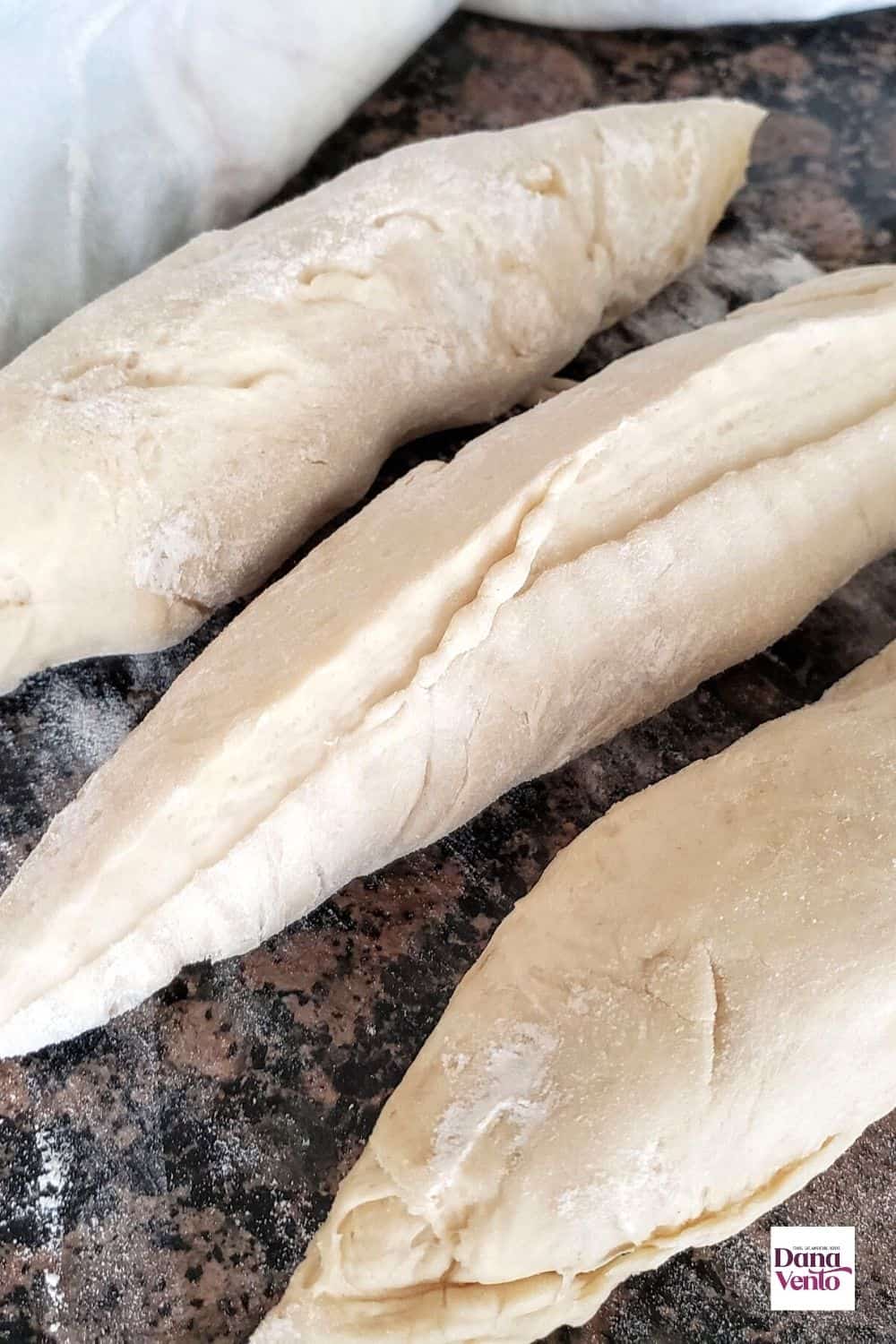 Easy French Baguette Bread rising