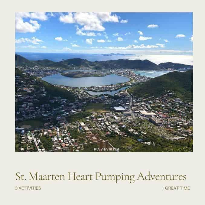 St Maarten activities for thrillseekers from top of Rainforest Adventures