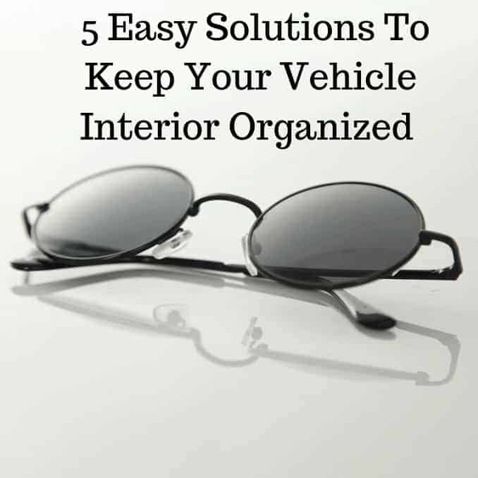  5 easy solutions to keep your vehicle interior organized, sunglasses, hats, keys, phones, change, wallet, trash, water bottles and more, interior, car interior, organization, holders, clips, clamps, front seat, backseat