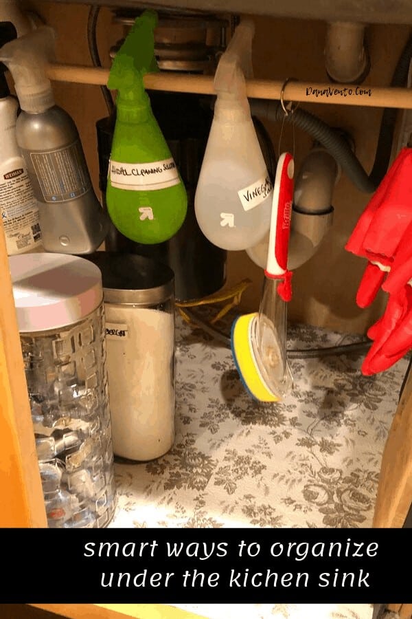 Organize Under Your Kitchen Sink