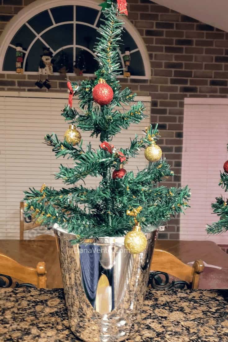DIY Tabletop Christmas Tree Under $5 