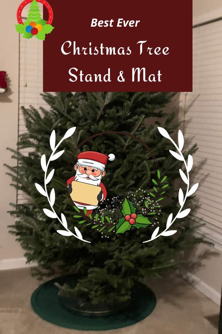 Stop Your Christmas Tree From Falling Using this Christmas Tree Mat and Stand 