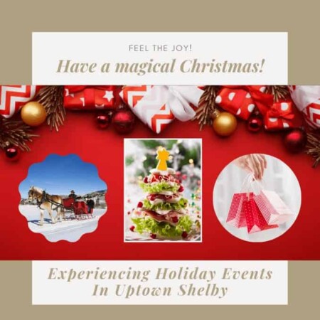 Experiencing Holiday Events In Uptown Shelby, carriage rides, shopping, ugly sweater contest, car shopping,