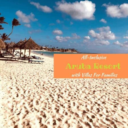 All-inclusive resort in Aruba on beach