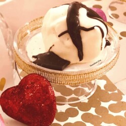 heart and chocolate dome