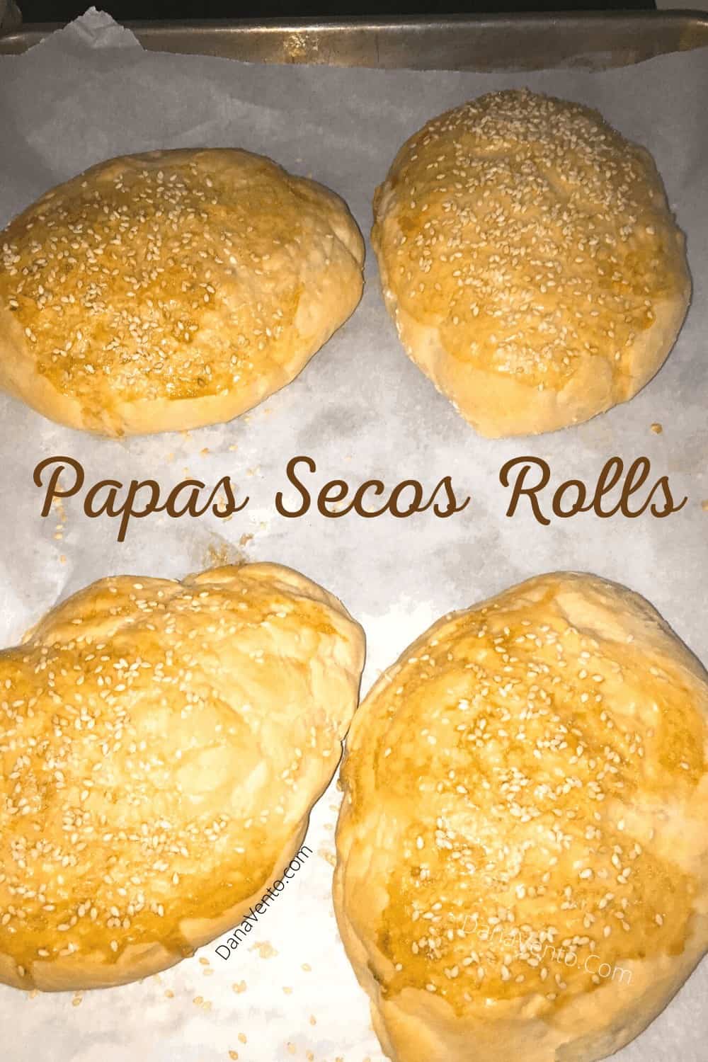 papas secos, portuguese rolls 