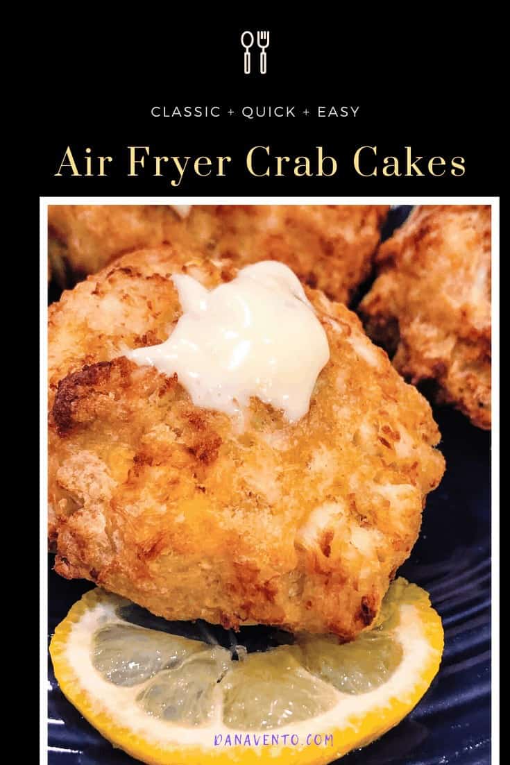 Delicious Air Fryer Crab Cakes Eggless & made in 10 minutes